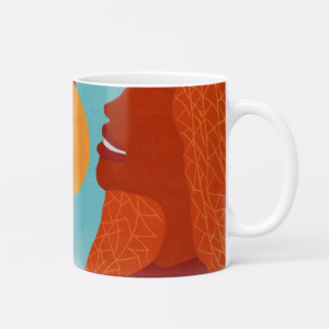 Caneca Cerâmica Zaika Brasil 325 Ml 10 Cm
