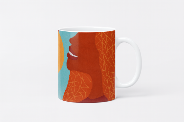Caneca Cerâmica Zaika Brasil 325 Ml 10 Cm