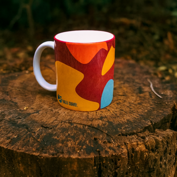 Caneca Cerâmica Zaika Brasil 325 Ml 10 Cm - Imagem 2