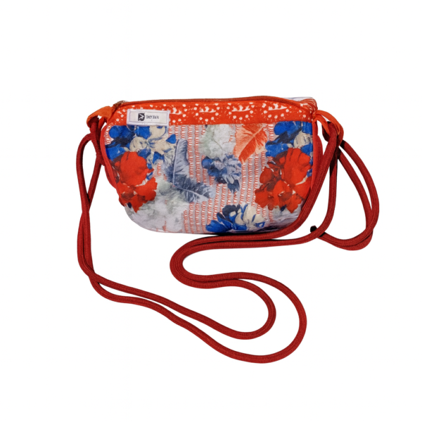 Bolsa Zaika Brasil Artesanal Transversal Ajustável - Imagem 4