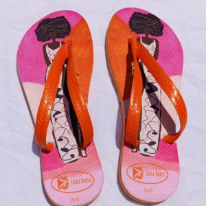 Chinelo Zaika Brasil - Estilo E Conforto Estampado