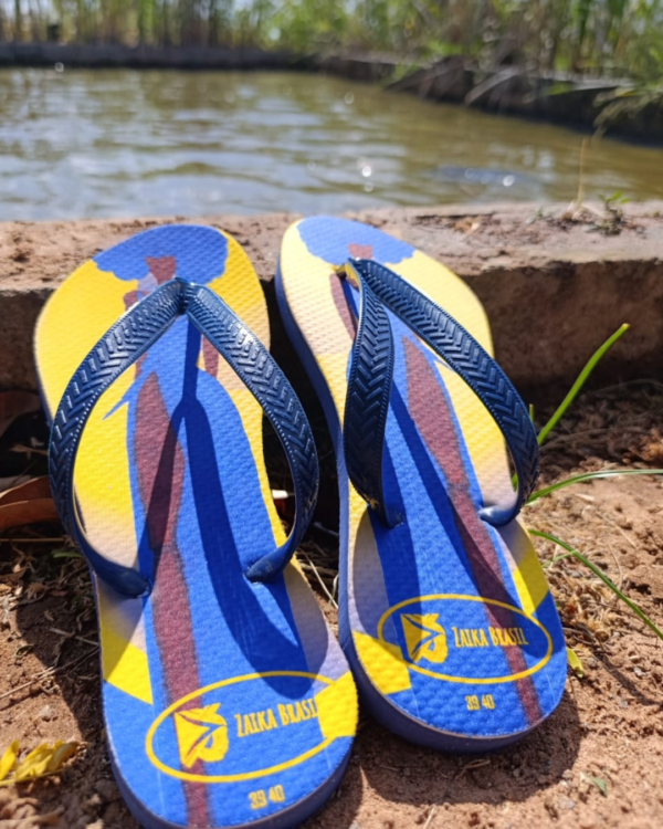 Chinelo Zaika Brasil - Estilo E Conforto Estampado - Imagem 2